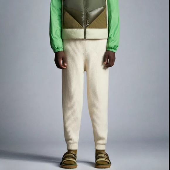 Moncler Other - Moncler Knit Sweatpants - Cream | Size:M